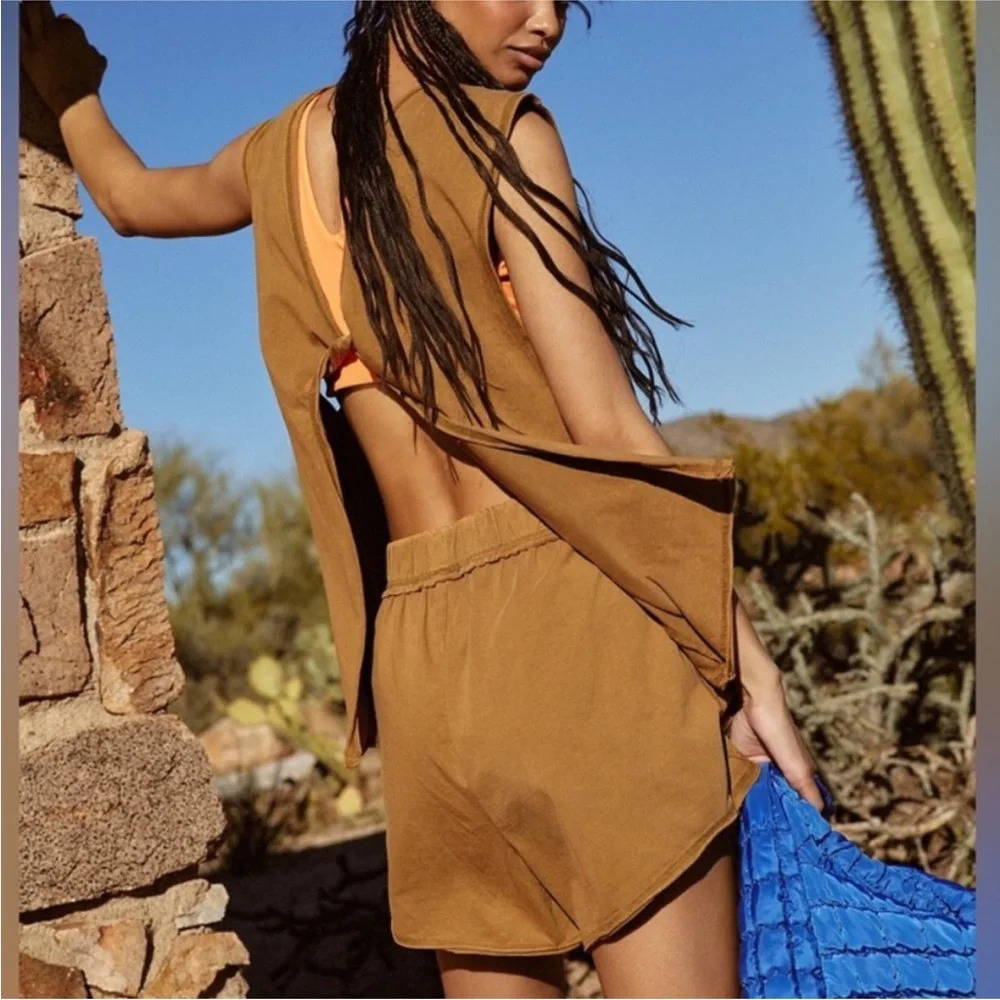Free People Brown Sleeveless Top - Picture 7 of 12